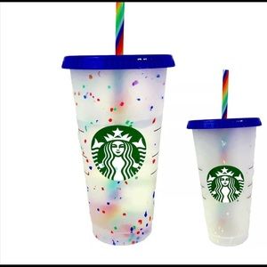 Starbucks Confetti color changing cup
